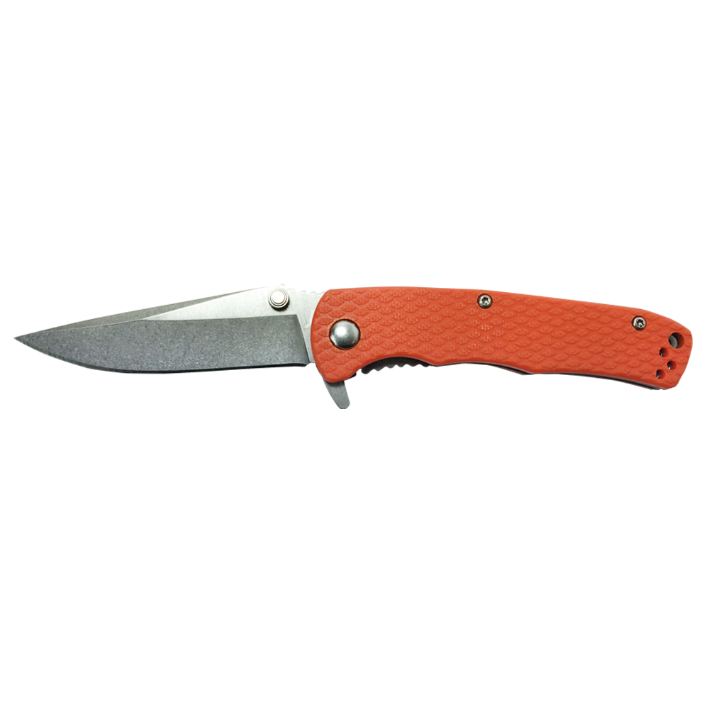 Outdoor camping 58/60HRC liner folding knife 801 front open