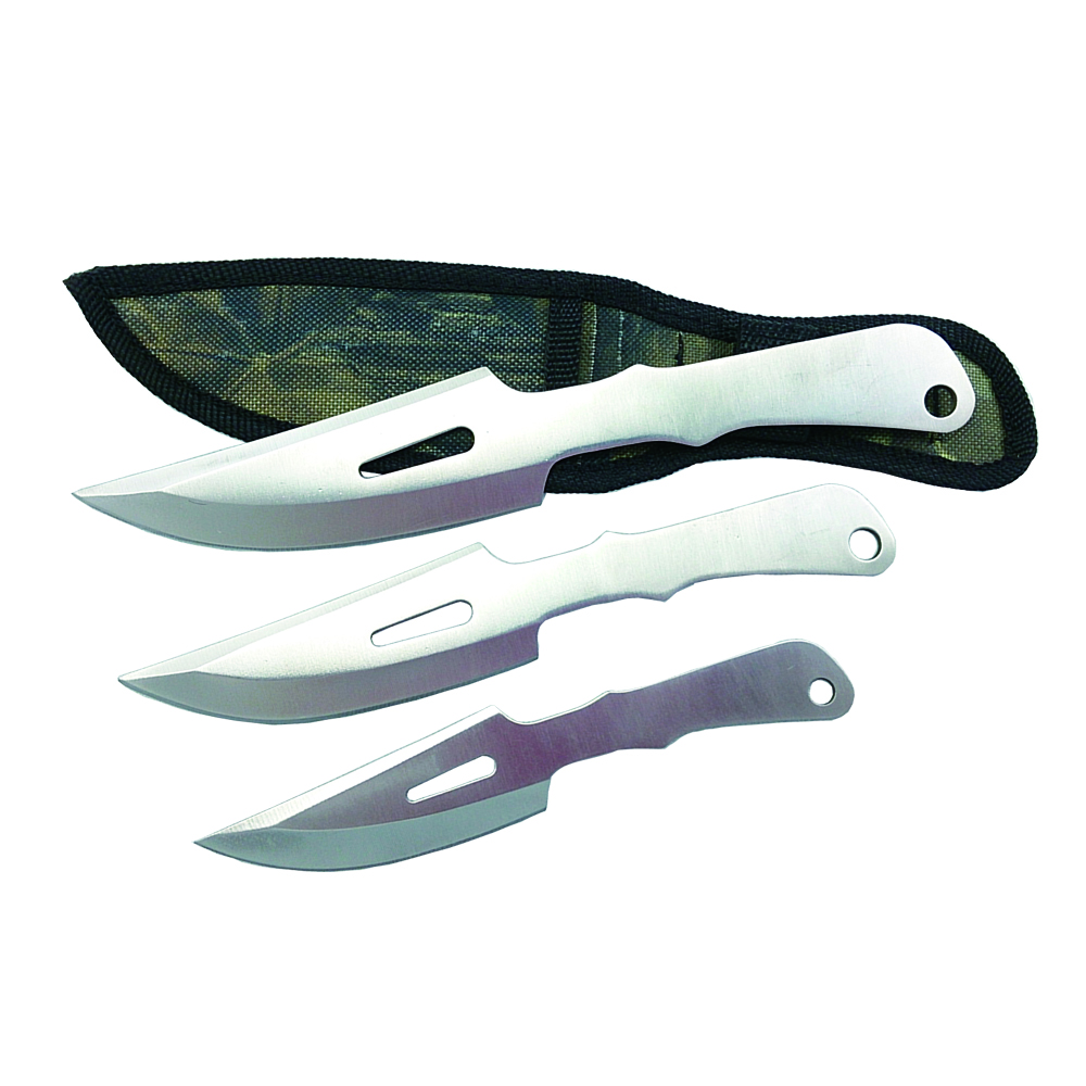 3 pcs stainless steel throwing knife for training 661/ knife sets with sheath