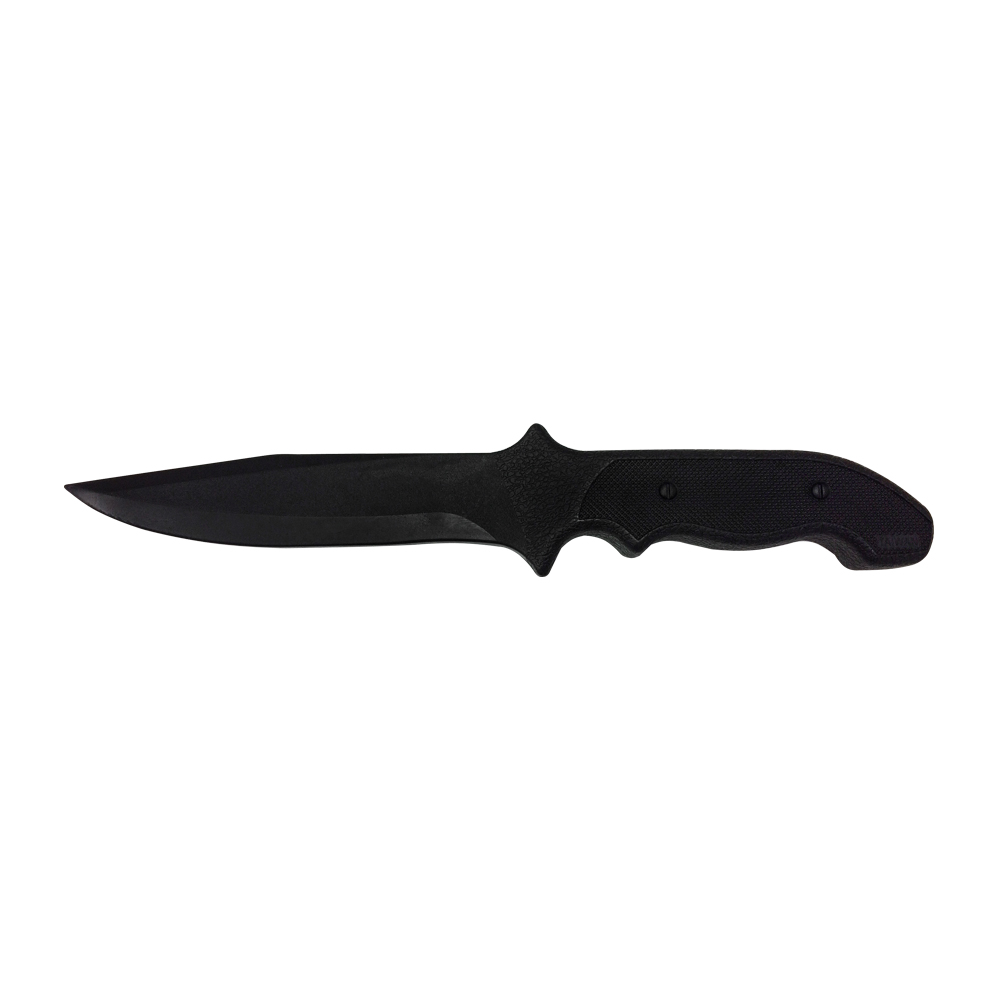realistic bendable blade training knife E422/ front side